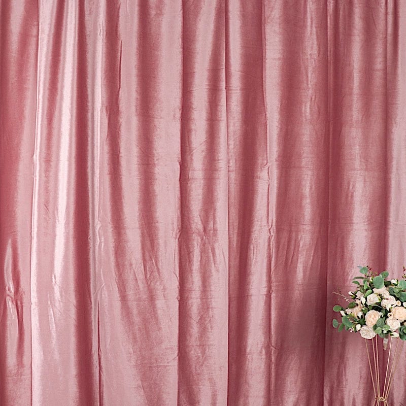 8 feet x 8 feet Velvet Backdrop Curtain