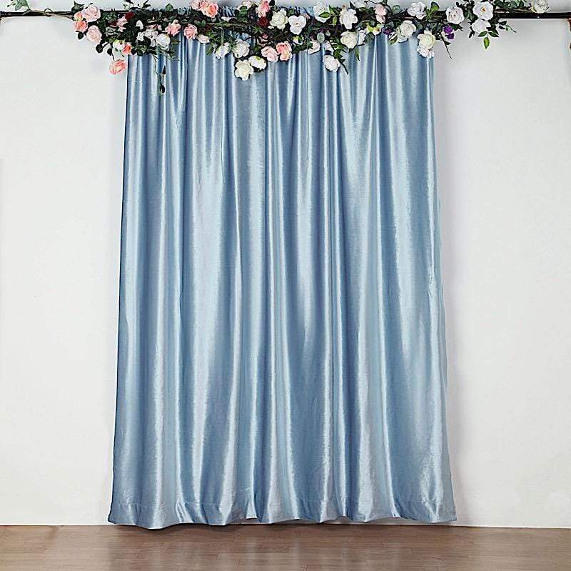 8 feet x 8 feet Velvet Backdrop Curtain