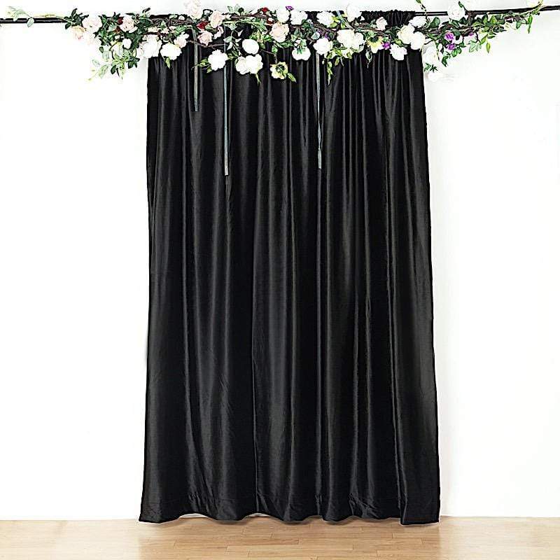 8 feet x 8 feet Velvet Backdrop Curtain