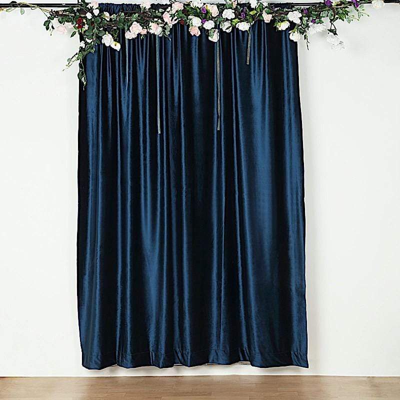 8 feet x 8 feet Velvet Backdrop Curtain