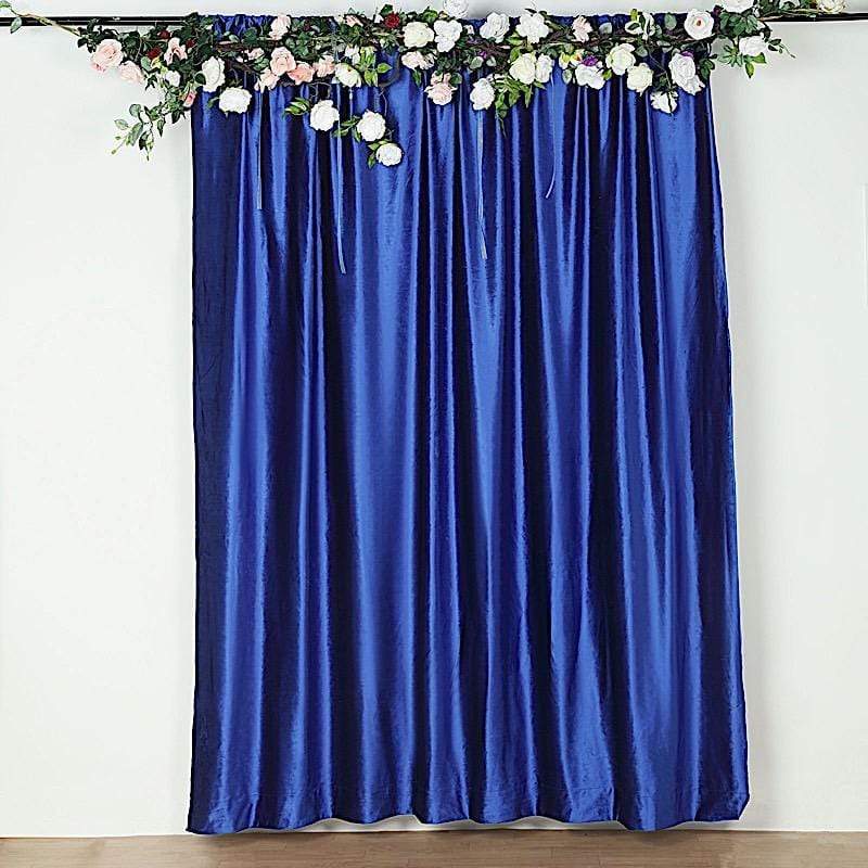 8 feet x 8 feet Velvet Backdrop Curtain