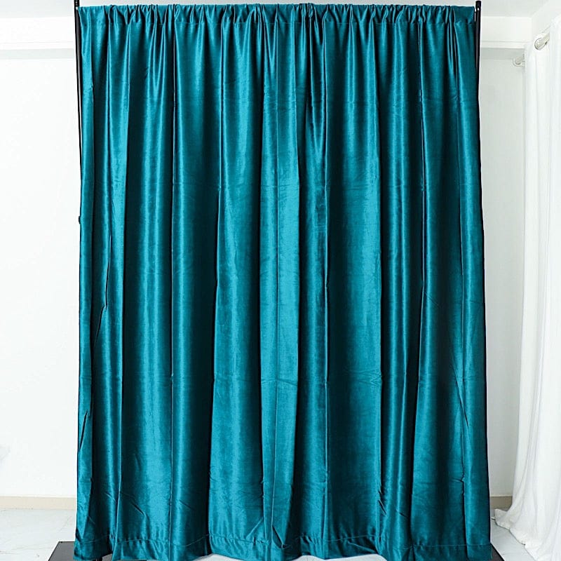 8 feet x 8 feet Velvet Backdrop Curtain