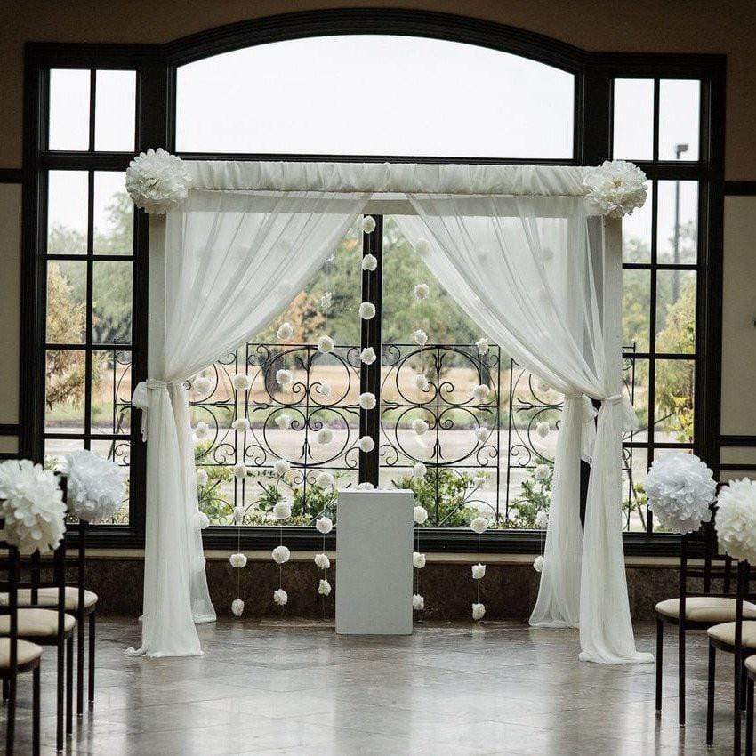 10 ft Heavy Duty Adjustable Pipe and Drape Kit Backdrop Support Stand