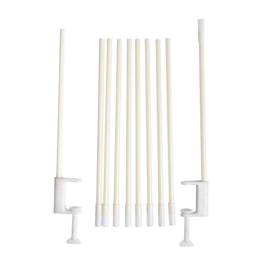 12 feet Adjustable Balloon White Arch Stand Kit for 6 feet Table