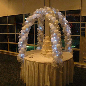 12 feet Balloon White Arch Stand Kit – Balsa Circle, LLC