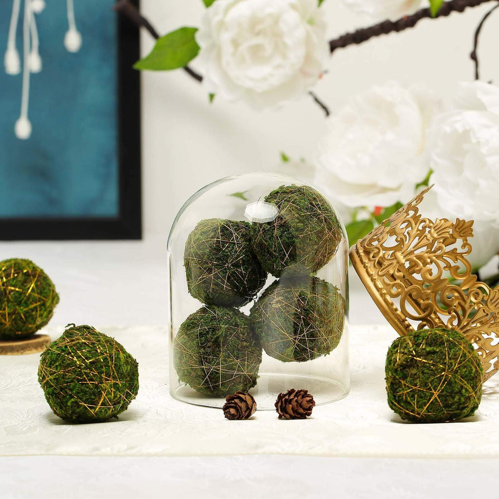 Moss Balls, Decorative Balls for Centerpiece Bowls Vase Filler, Home Party  Decor