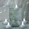 12 White LED Battery Operated Floating Tealight Candles Lights