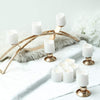 12 White LED Battery Operated Votive Candles Lights
