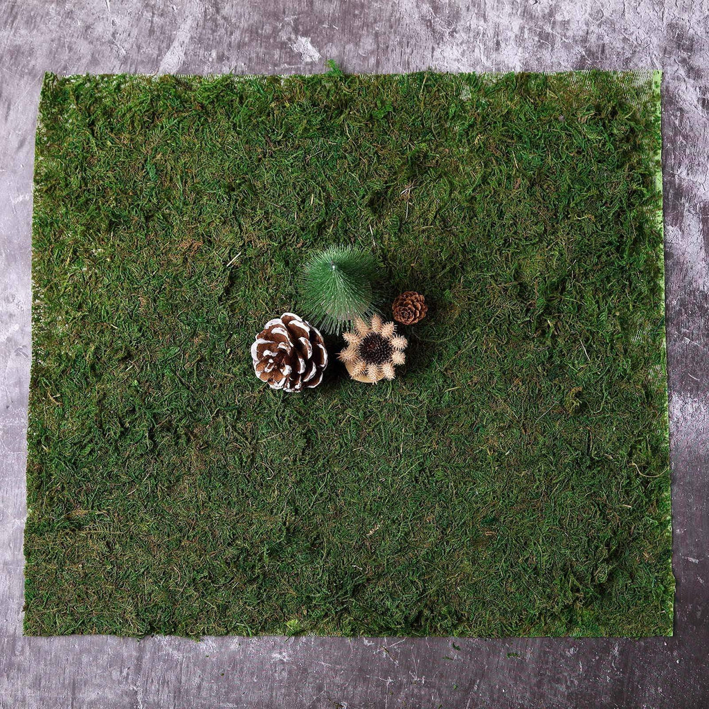 Bulk Case of 96 Artificial Moss Sheets - Artificial Greenery - Florals -  Craft Supplies - Factory Direct Craft