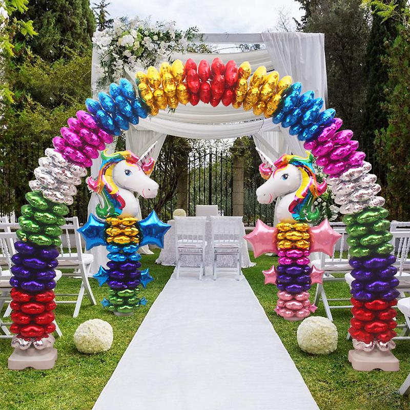 19 feet Balloon White Arch Stand Kit