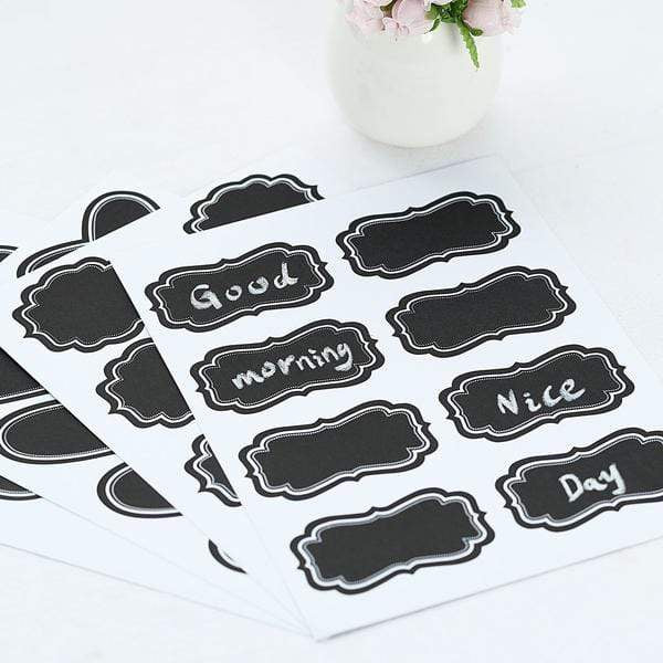 Black and White Stickers 