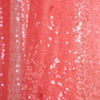 2 pcs 52" x 84" Coral Sequined Window Curtains Drapes Panels