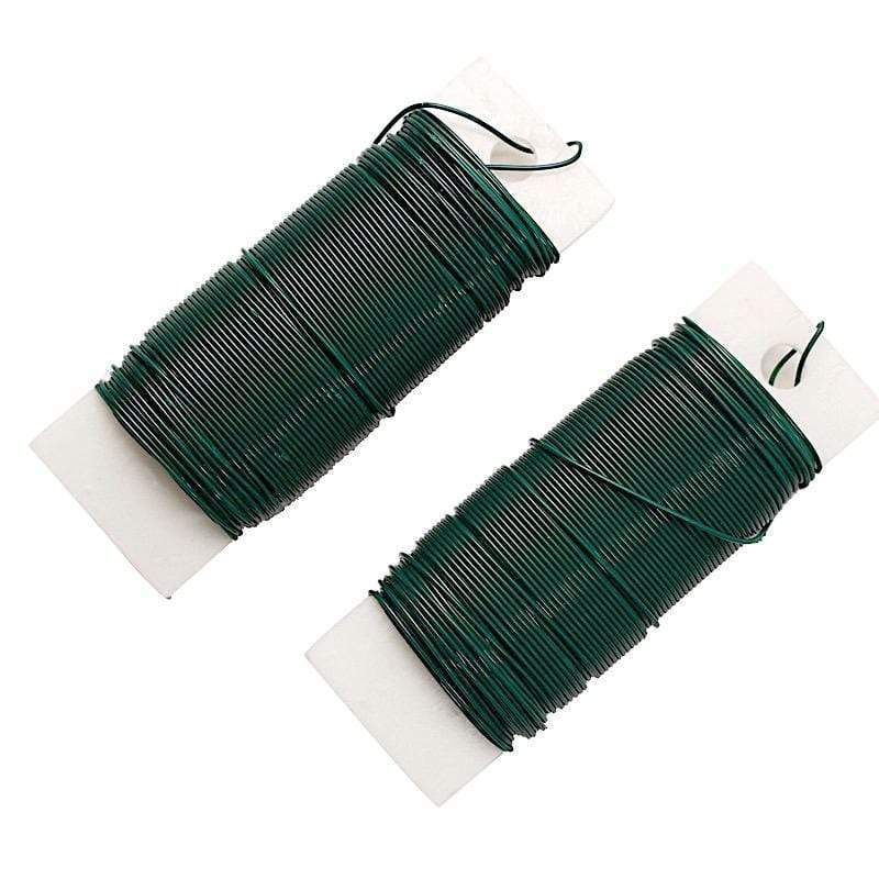 20 Gauge Green 76 yards Floral Craft Paddle Wire