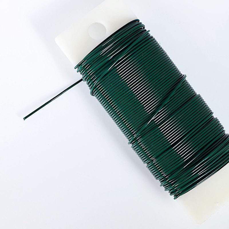 20 Gauge Green 76 yards Floral Craft Paddle Wire