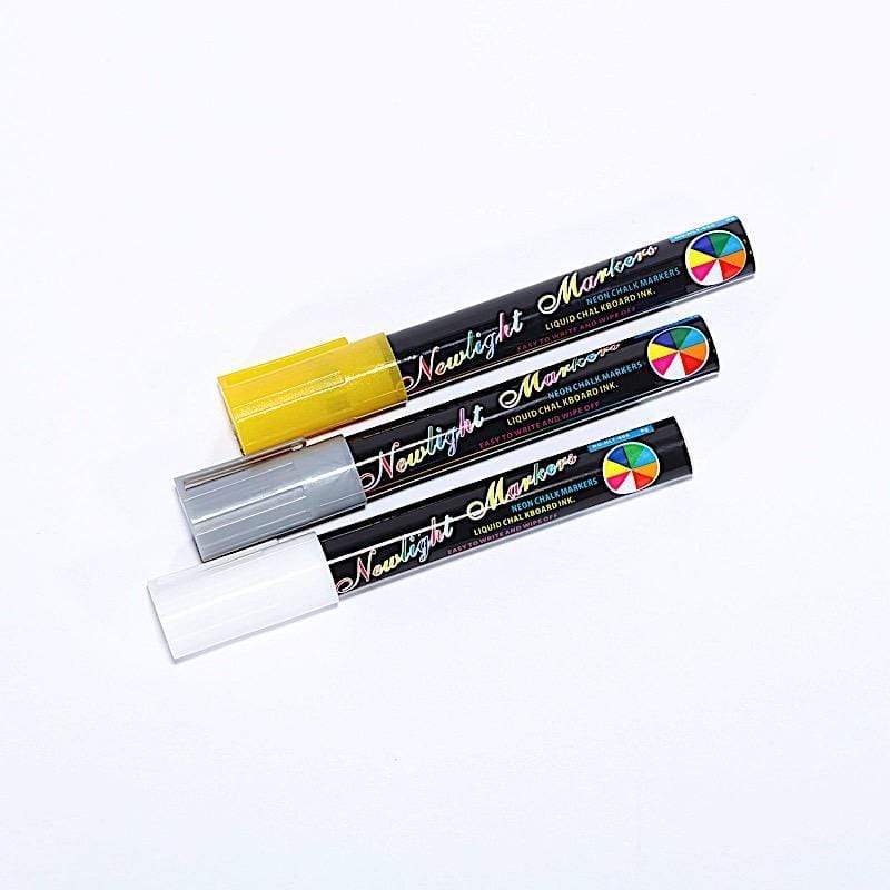 Glass Pen Liquid Paint Marker: Glass Writing Pens, Erasable Ink - 5mm Tip  Yellow