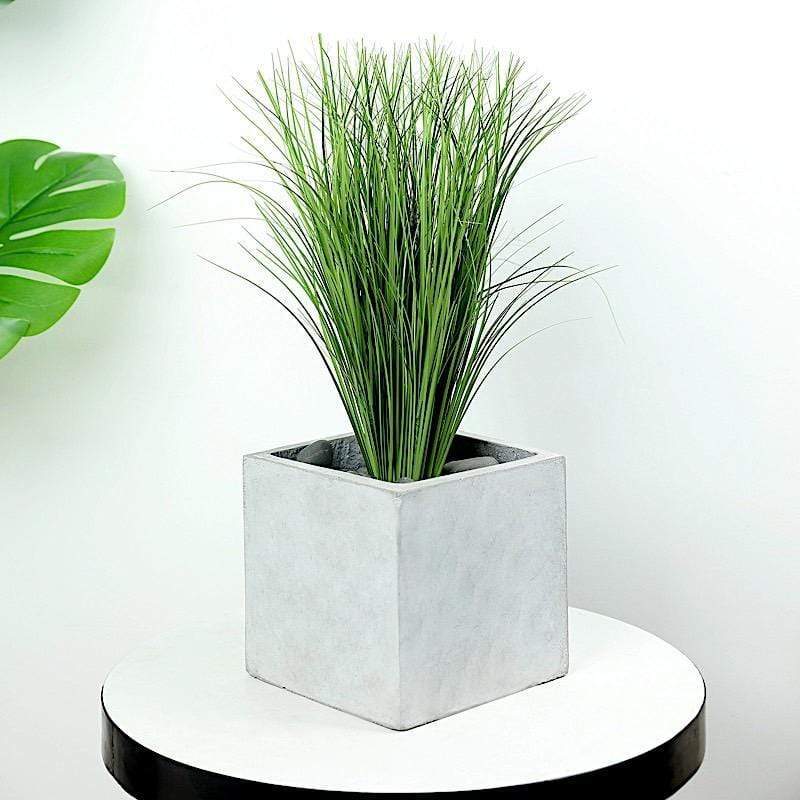 plastic grass plants 3-Pack Green Artificial Grass Sprays 20"