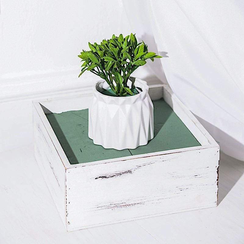 3 Green 9 in long Rectangle Wet Foam Floral Bricks