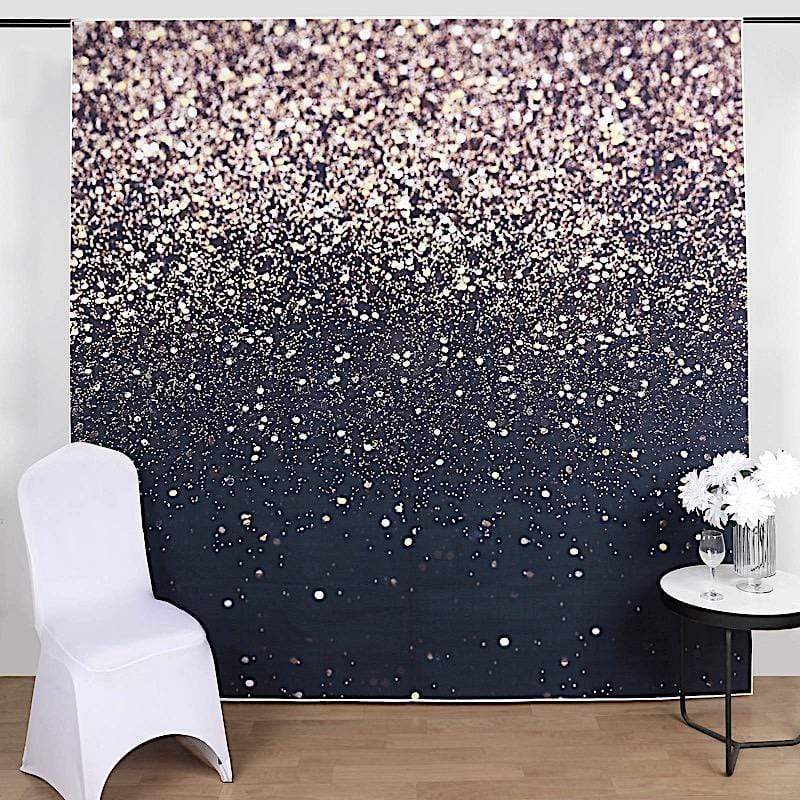 CKCL Gold Glitter Paint Backdrop Vintage Vinyl Photography Decorative Props for Photography Astract 150*210cm, Size: 100