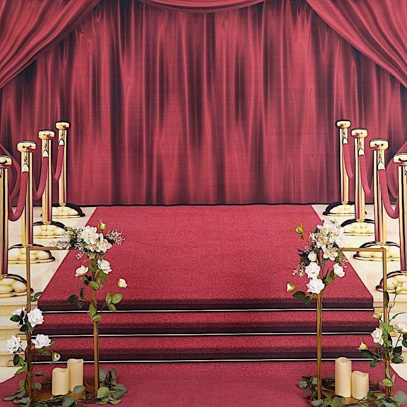 red carpet backdrop wedding