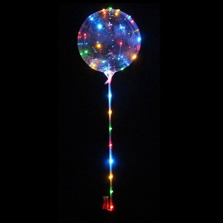 Clear 30" tall Latex Helium Air Transparent Balloon