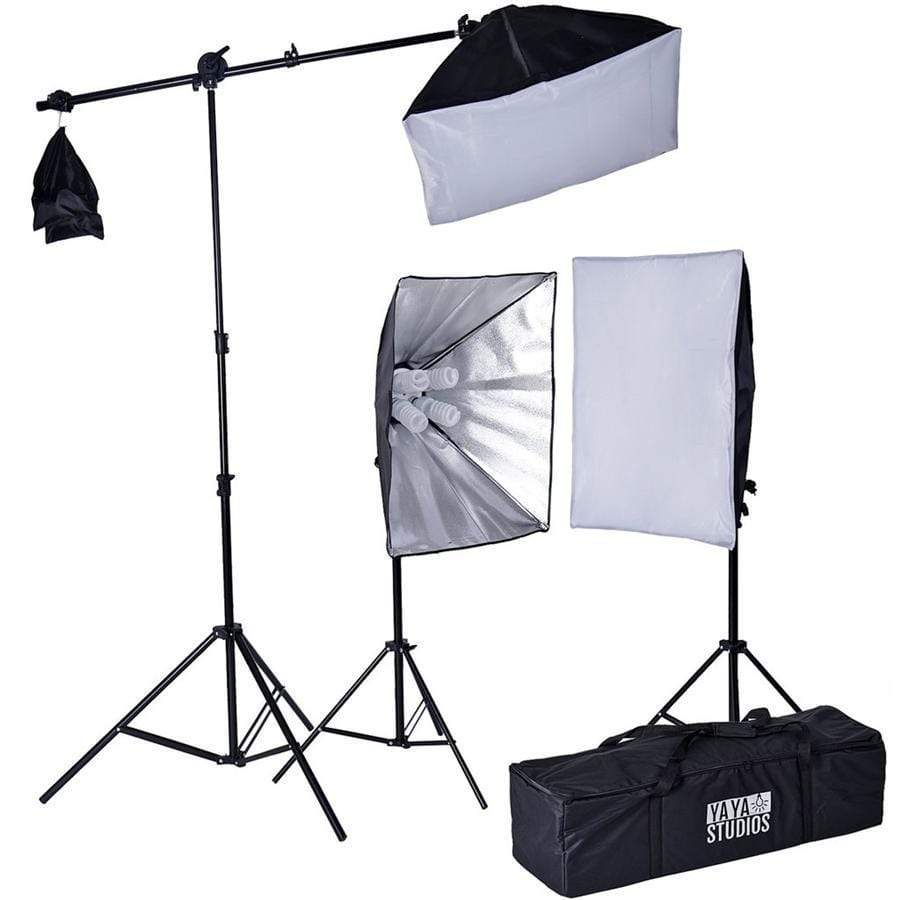 Photography Video Studio Umbrella Continuous Lighting Kit with Arm Softbox