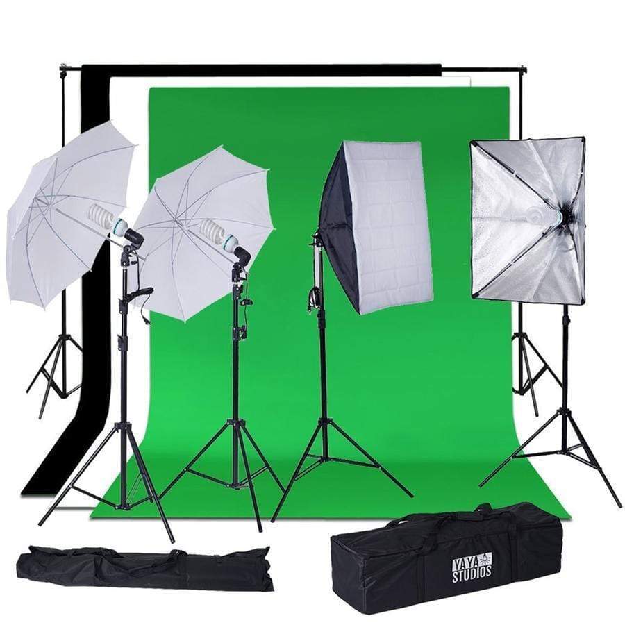 Softbox Lighting For Video RALENO Softbox Lighting Kit 2x16