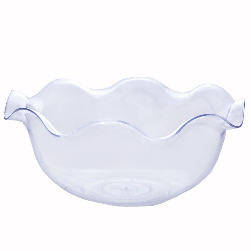 12 pcs 3 oz Clear Plastic Round Dessert Mini Bowls