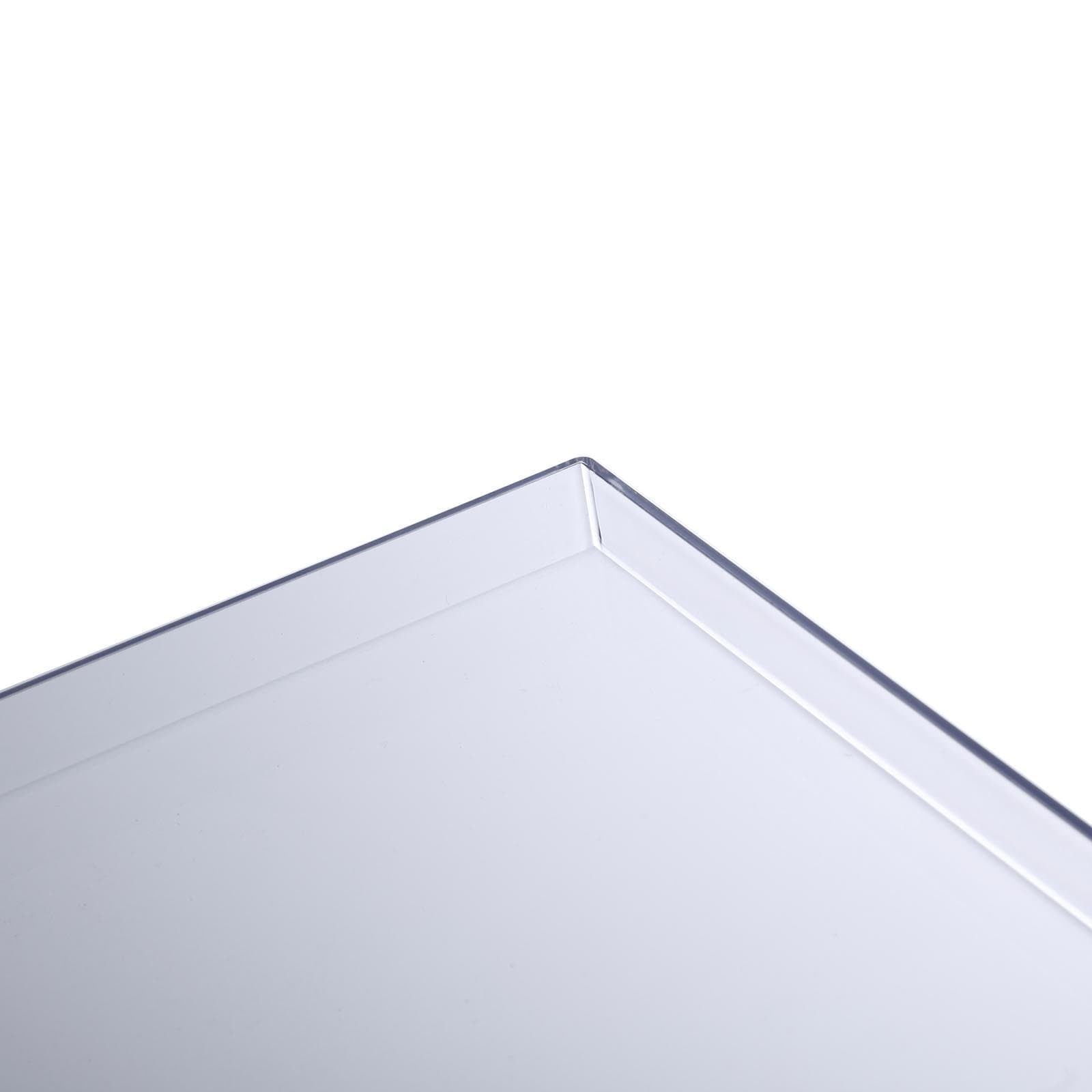 12 in tall Acrylic Display Box Centerpiece Pedestal Riser Column