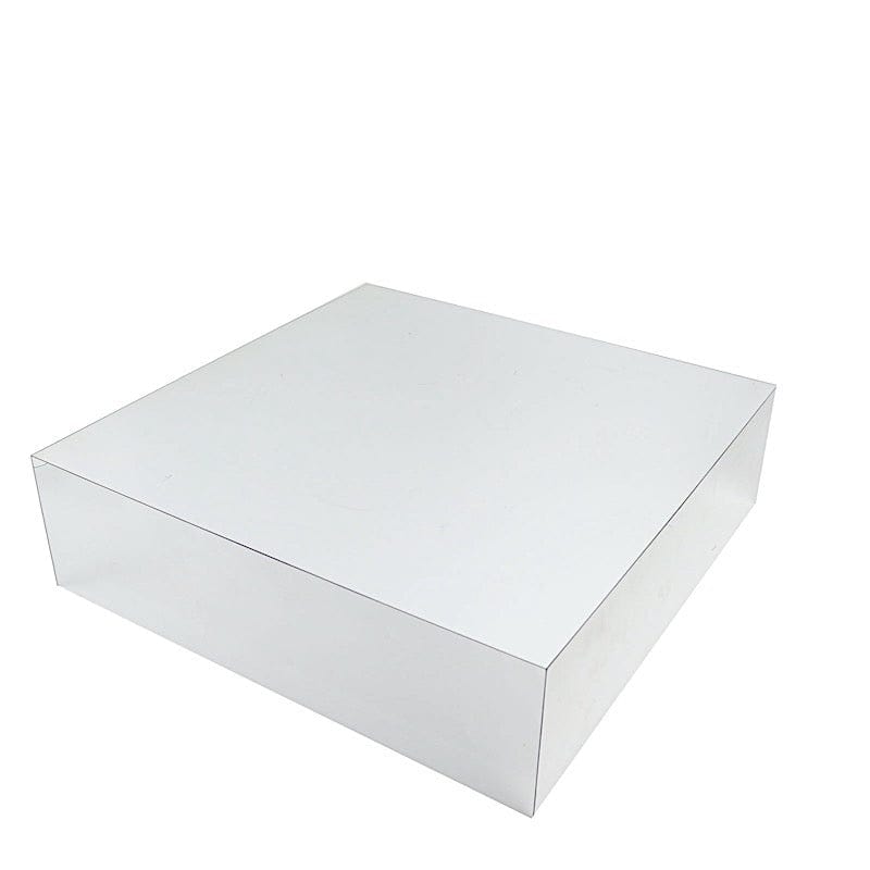 18x18 in Acrylic Display Box Cake Stand Centerpiece Pedestal Riser ...