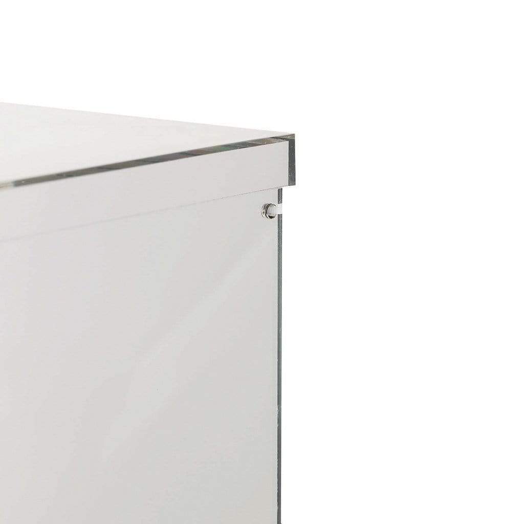24 in tall Acrylic Display Box Centerpiece Pedestal Riser Column