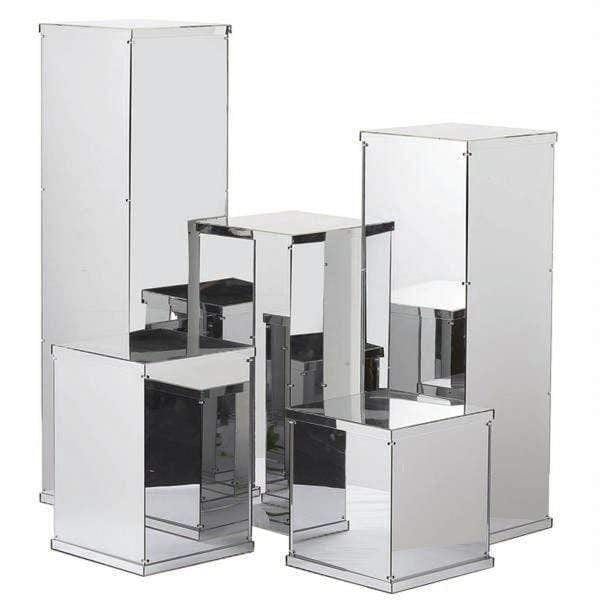 24 in tall Acrylic Display Box Centerpiece Pedestal Riser Column