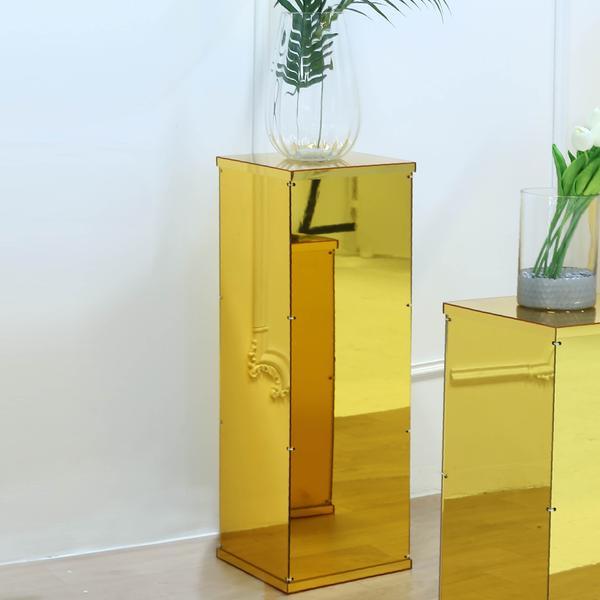 32 in tall Acrylic Display Box Centerpiece Pedestal Riser Column