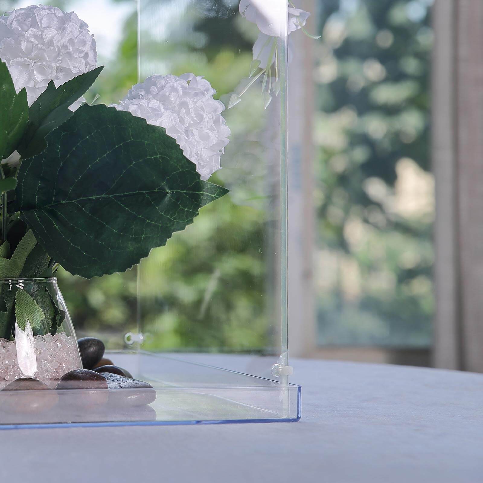 40 in tall Acrylic Display Box Standing Floor Centerpiece