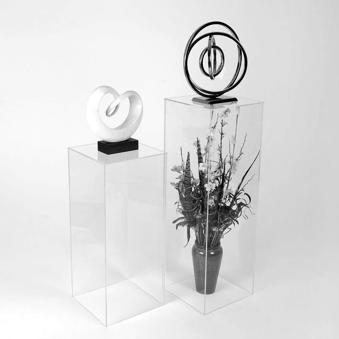 40 in tall Acrylic Display Box Standing Floor Centerpiece