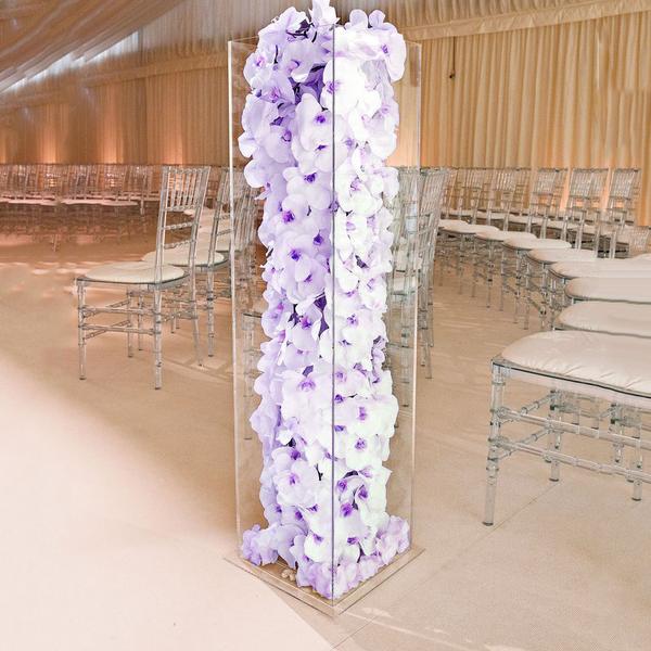 40 in tall Acrylic Display Box Standing Floor Centerpiece