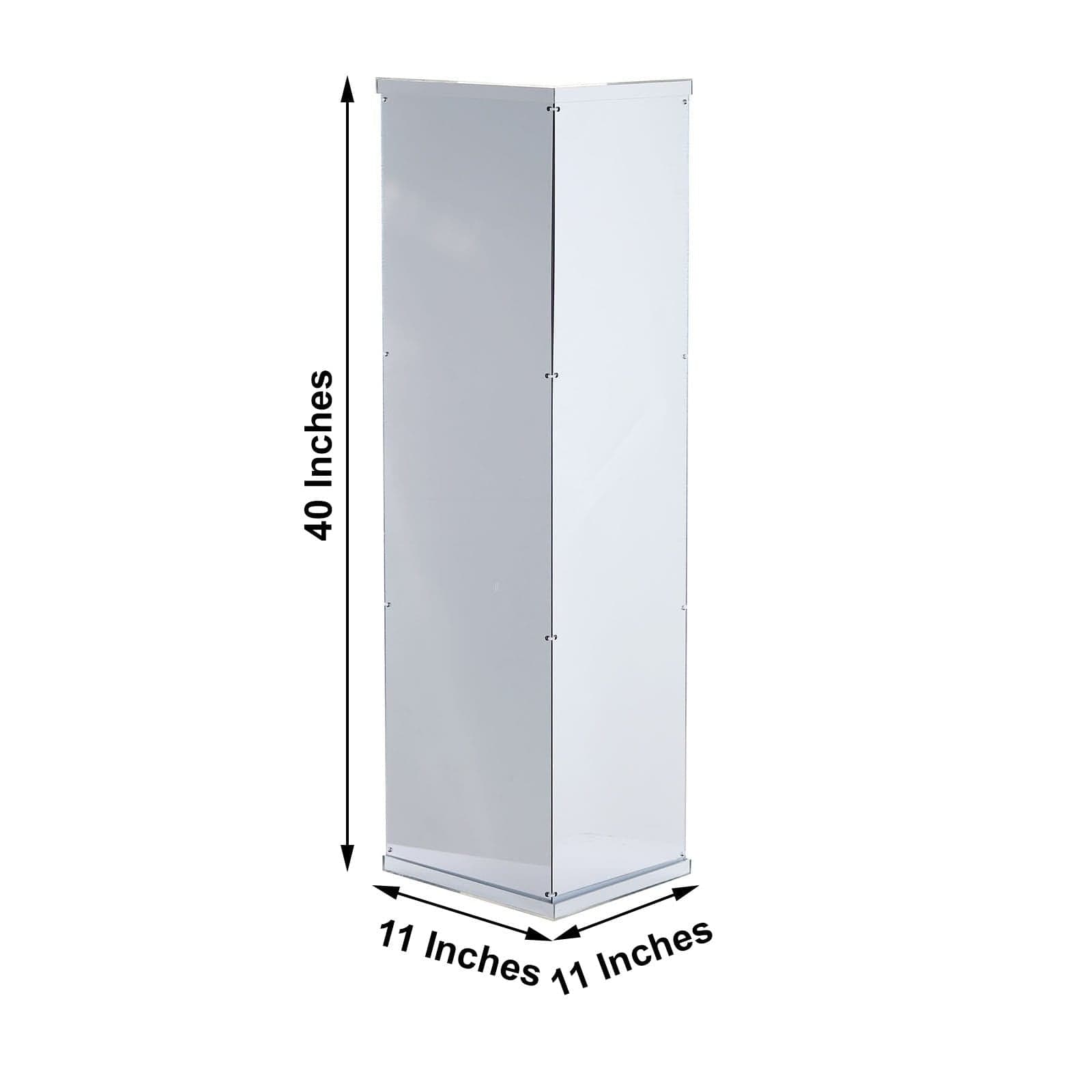 40 in tall Acrylic Display Box Standing Floor Centerpiece