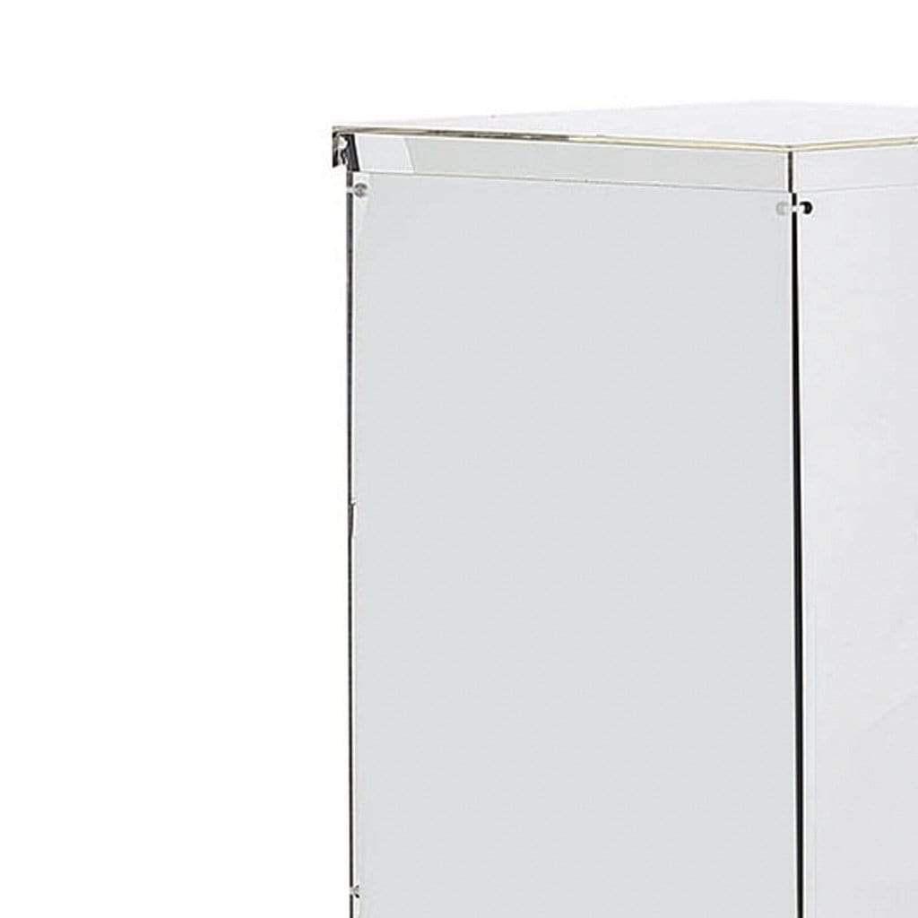 5 Acrylic Display Boxes Centerpieces Pedestal Riser Columns