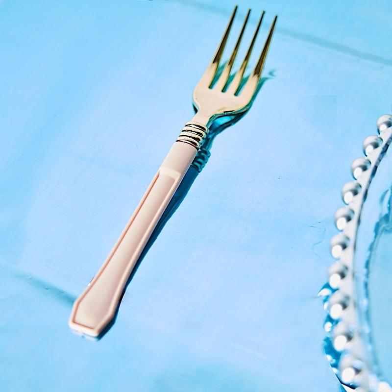 50x50 in Metallic Square Disposable Plastic Tablecloth