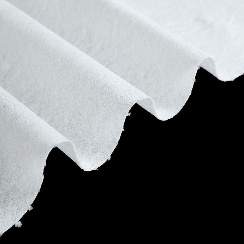 White 70x70 in Disposable Airlaid Paper Square Tablecloth