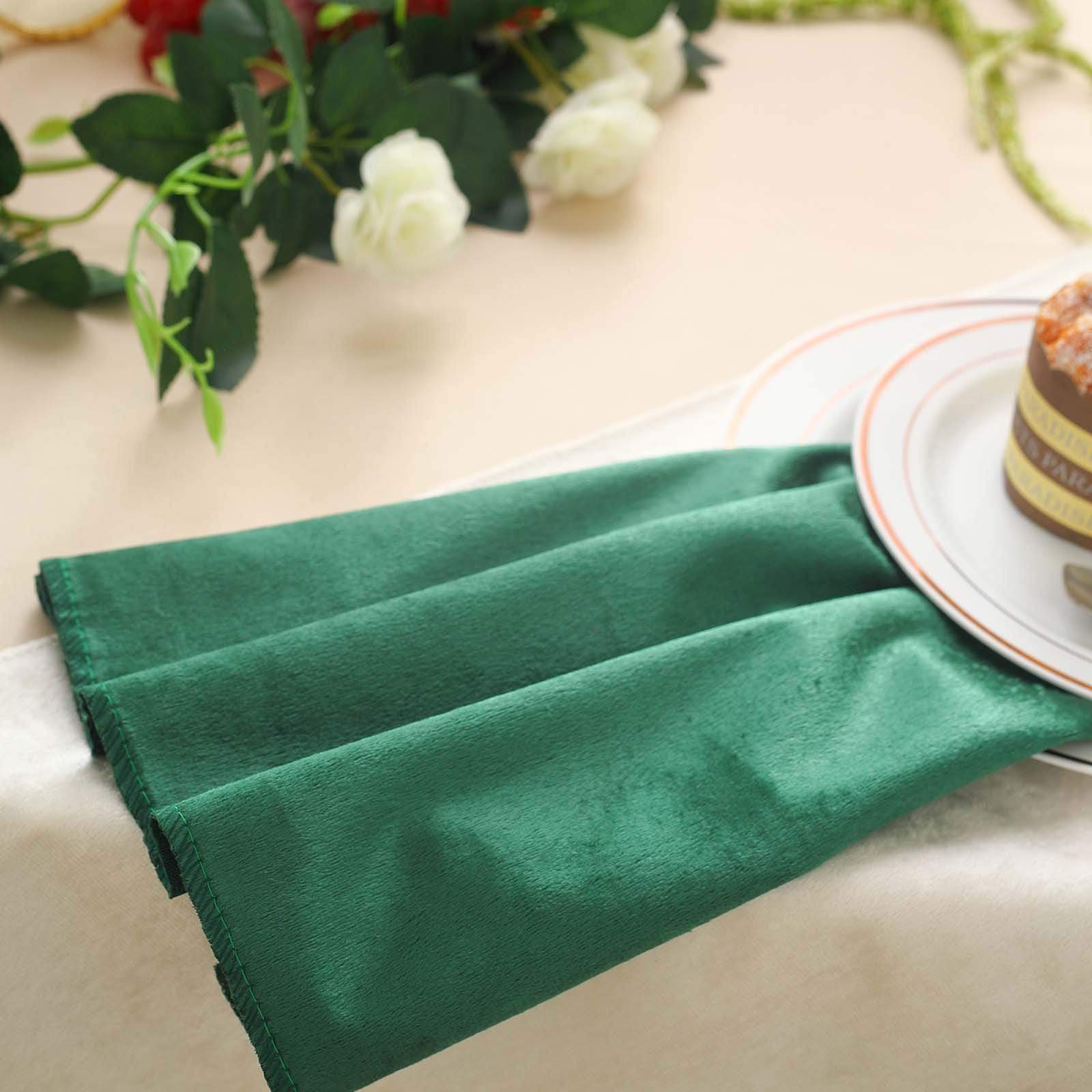 5 pcs 20x20 in Premium Velvet Napkins