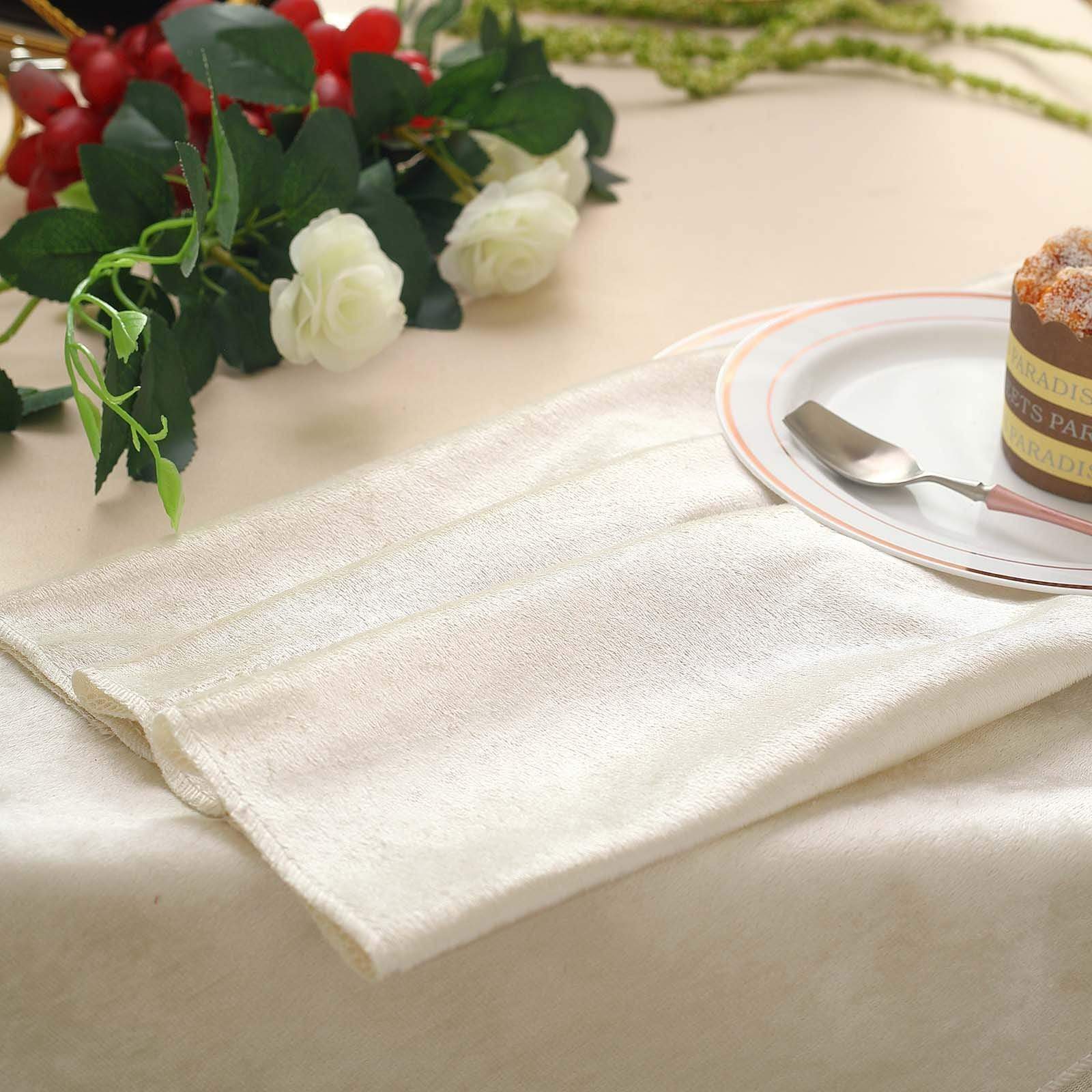 5 pcs 20x20 in Premium Velvet Napkins