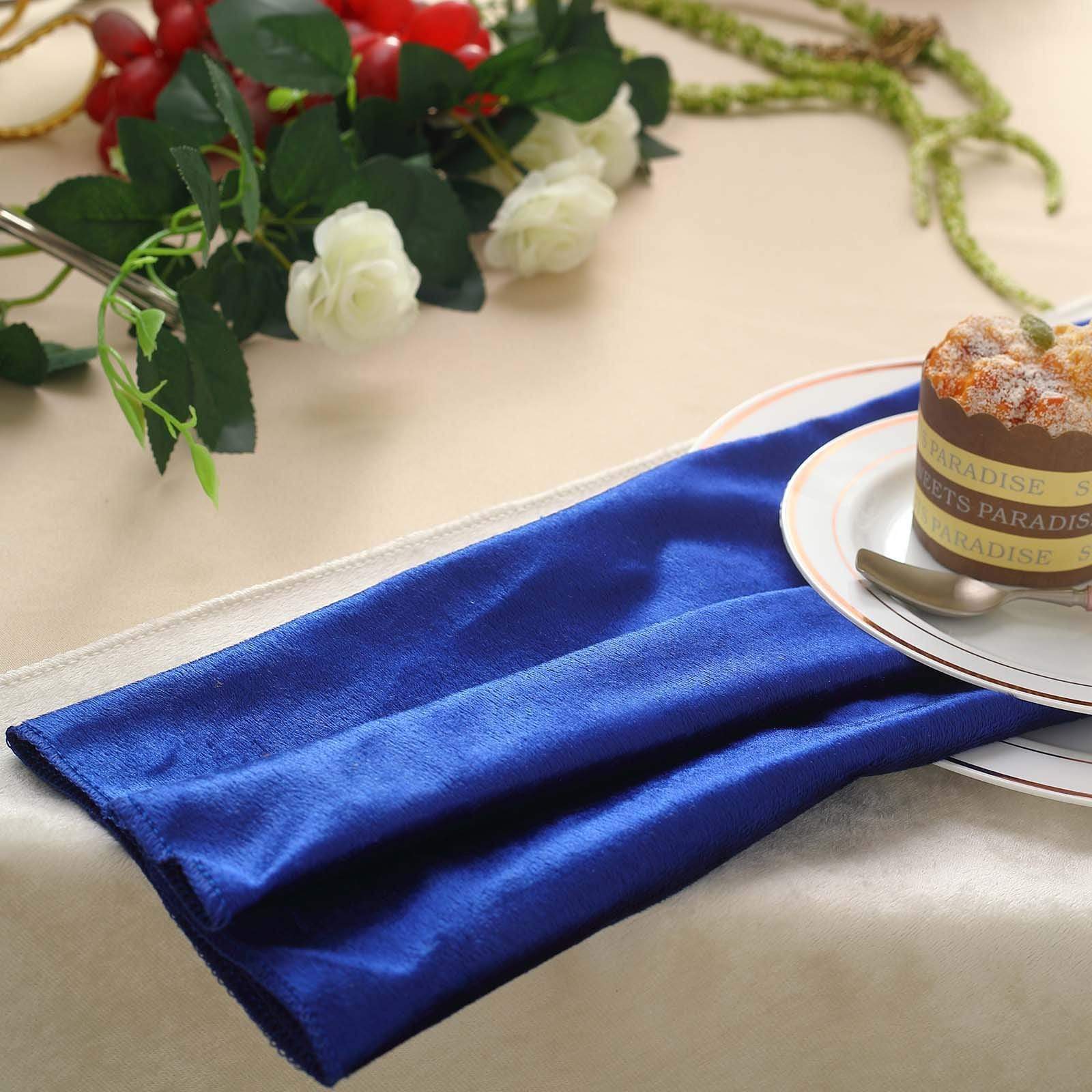 5 pcs 20x20 in Premium Velvet Napkins