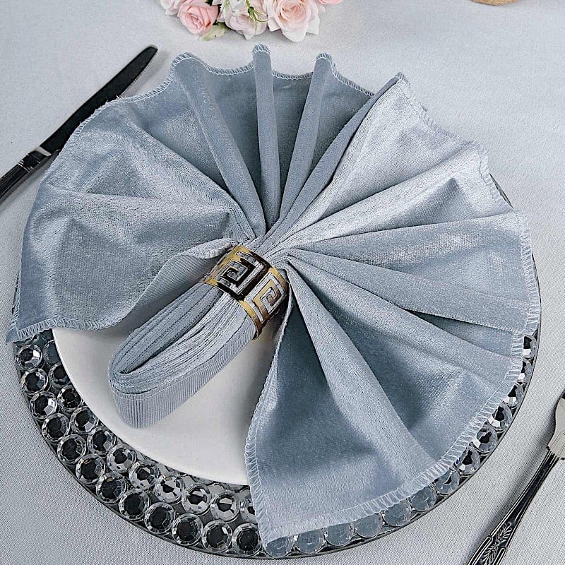 5 pcs 20x20 in Premium Velvet Napkins