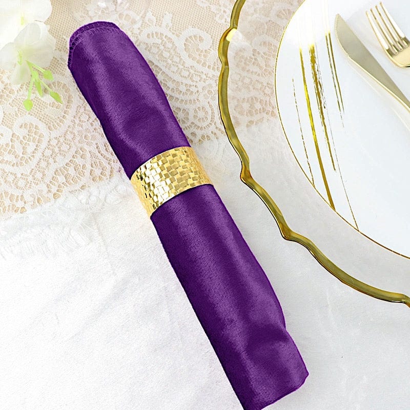 5 pcs 20x20 in Premium Velvet Napkins