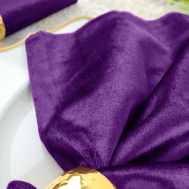 5 pcs 20x20 in Premium Velvet Napkins