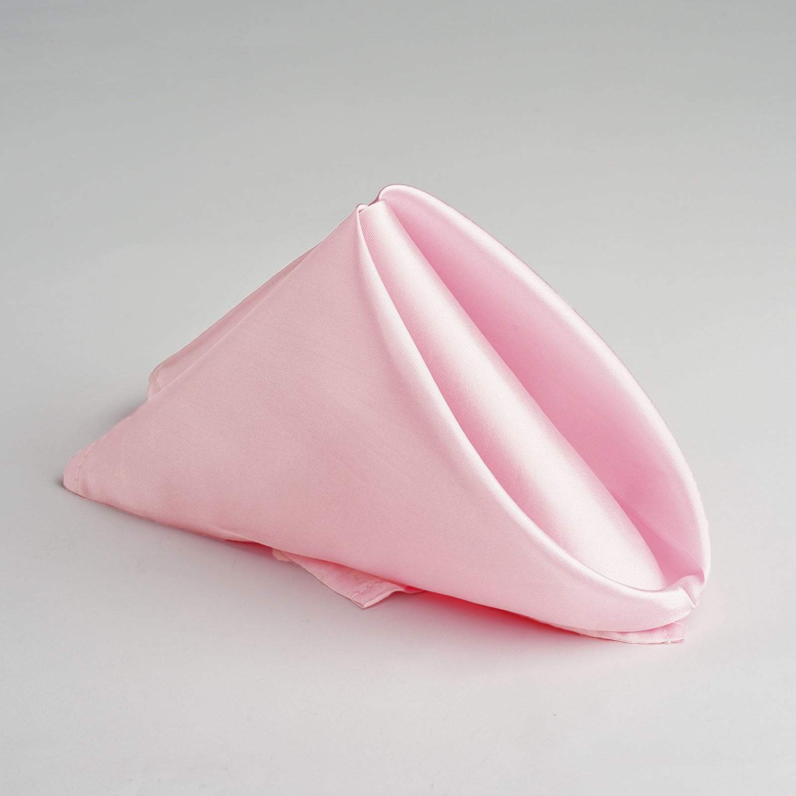 5 Satin Dinner Napkins Wedding Party Reception Events