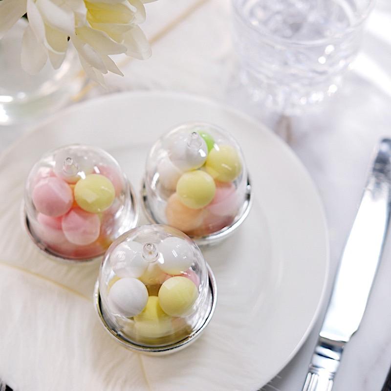 Mini Dessert Favor Stand Tiny Cake Domes – ThePrettyPartyBoxx