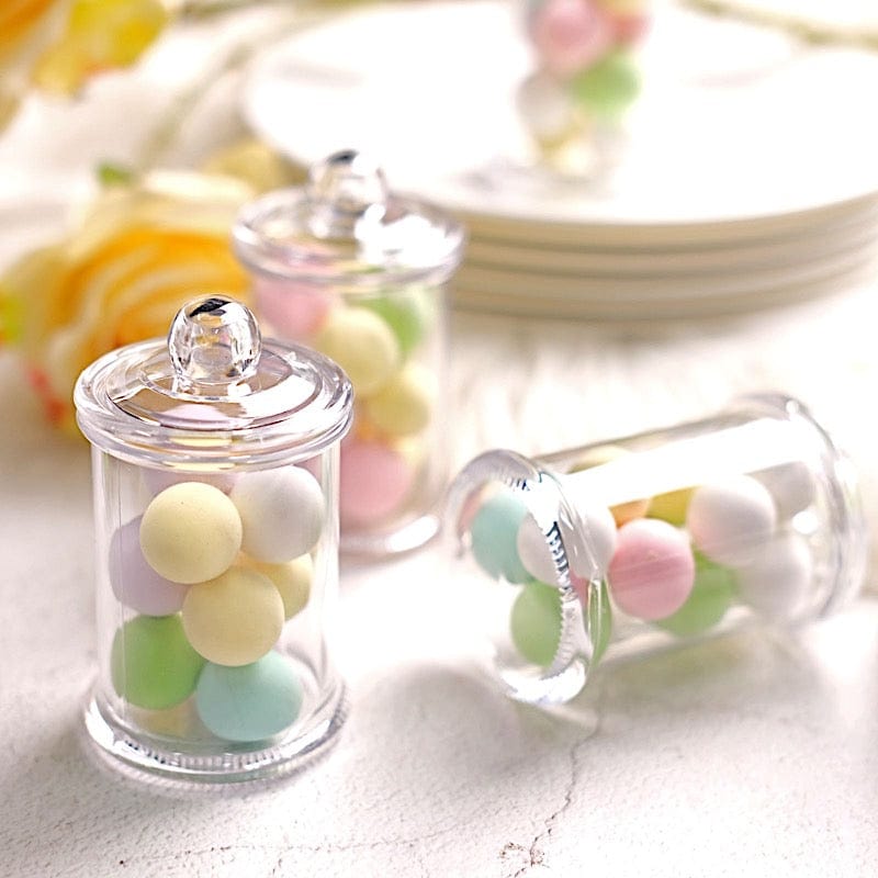 Candy Jar Party Favors Set of 12 Mini Paint Can Style With Lids