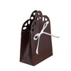 100 pcs Chocolate Brown Wedding Favors Boxes with Ribbon