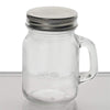 12 pcs 4 oz Clear Glass Mason Jars with Handles